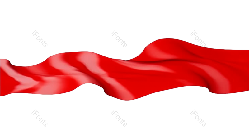 装饰图片,中国风元素,红绸PNG,飘带免抠素材